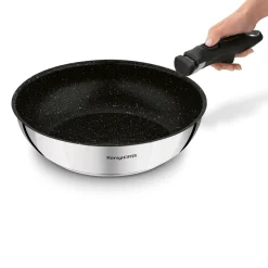 Zestaw 3 patelni głębokich z odpinaną rączką Konighoffer Colate 20 cm 24 cm 28 cm