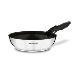 Zestaw 3 patelni głębokich z odpinaną rączką Konighoffer Colate 20 cm 24 cm 28 cm