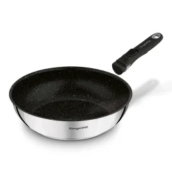 Zestaw 3 patelni głębokich z odpinaną rączką Konighoffer Colate 20 cm 24 cm 28 cm