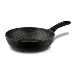 Zestaw 3 patelni granitowych głębokich Starke Pro Piccante 20 cm 24 cm 28 cm