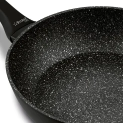 Zestaw 3 patelni granitowych głębokich Starke Pro Piccante 20 cm 24 cm 28 cm