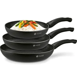 Zestaw 3 patelni na indukcję Tadar Sten 20 cm 24 cm 28 cm