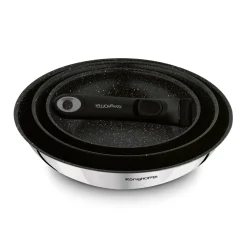Zestaw 3 patelni z odpinaną rączką Konighoffer Colate 20 cm 24 cm 28 cm