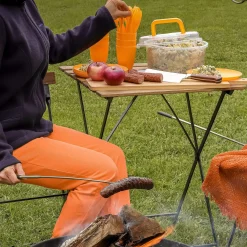 Zestaw piknikowy turystyczny dla 6 osób Tuffex 31 elementów mix kolorów