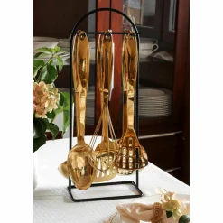 Zestaw przyborów kuchennych Starke Pro Ultime Gold 7 elementów