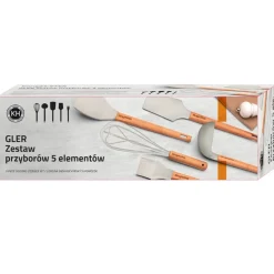 Zestaw przyborów kuchennych silikonowych Konighoffer Gler 5 elementów