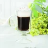Zestaw 6 szklanek termicznych Tadar Sublime Irish 200 ml i 8 szklanych słomek