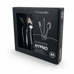 Zestaw sztućców ze stali nierdzewnej Starke Pro Hypno 24 elementy